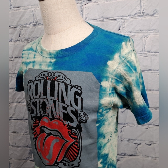 Vintage 90s Y2K Rolling Stones Men's T-Shirt Tee Limited Edition Tie  Dye Medium - Picture 5 of 12
